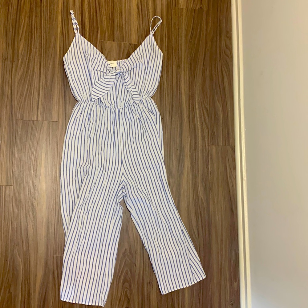 Striped Jumpsuit